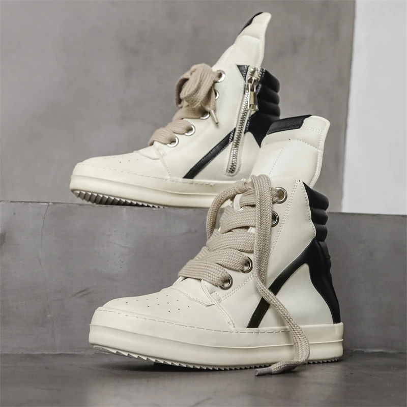 Men Casual Luxury Sneakers Str - Men'S Shoes With Height Increase ulasan dan harga