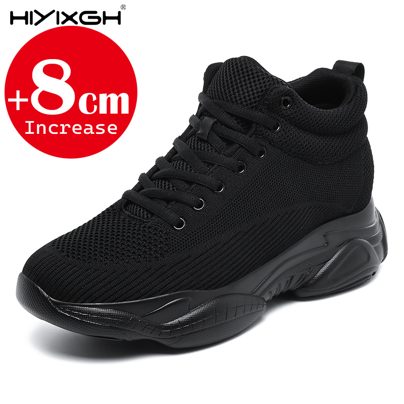 Men Women 8cm Height Increasin - Men'S Shoes With Height Increase ulasan dan harga
