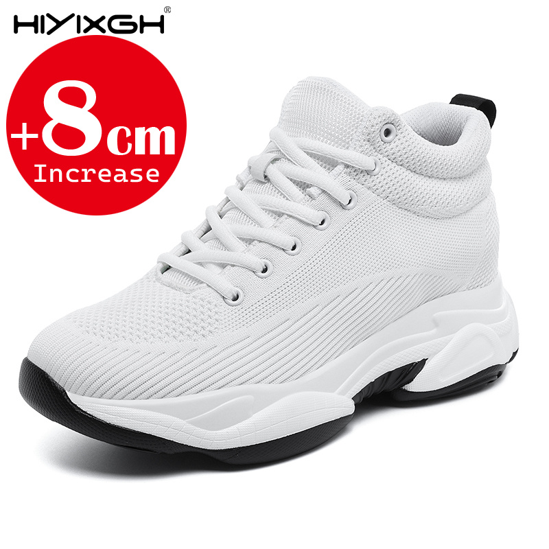 Men Women 8cm Height Increasin - Men'S Shoes With Height Increase ulasan dan harga