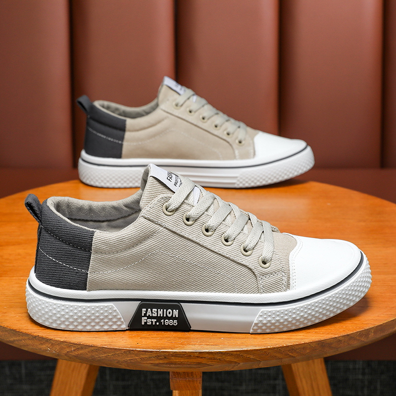 Men Classic Canvas Sneakers, L - Men'S Shoes Hoka Sale ulasan dan harga
