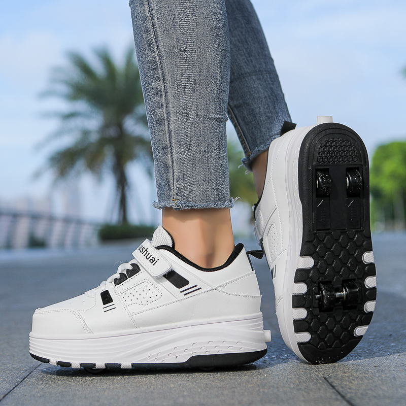 Kids 4‑Wheel Retractable Rolle - Men'S Shoes Hoka Sale ulasan dan harga