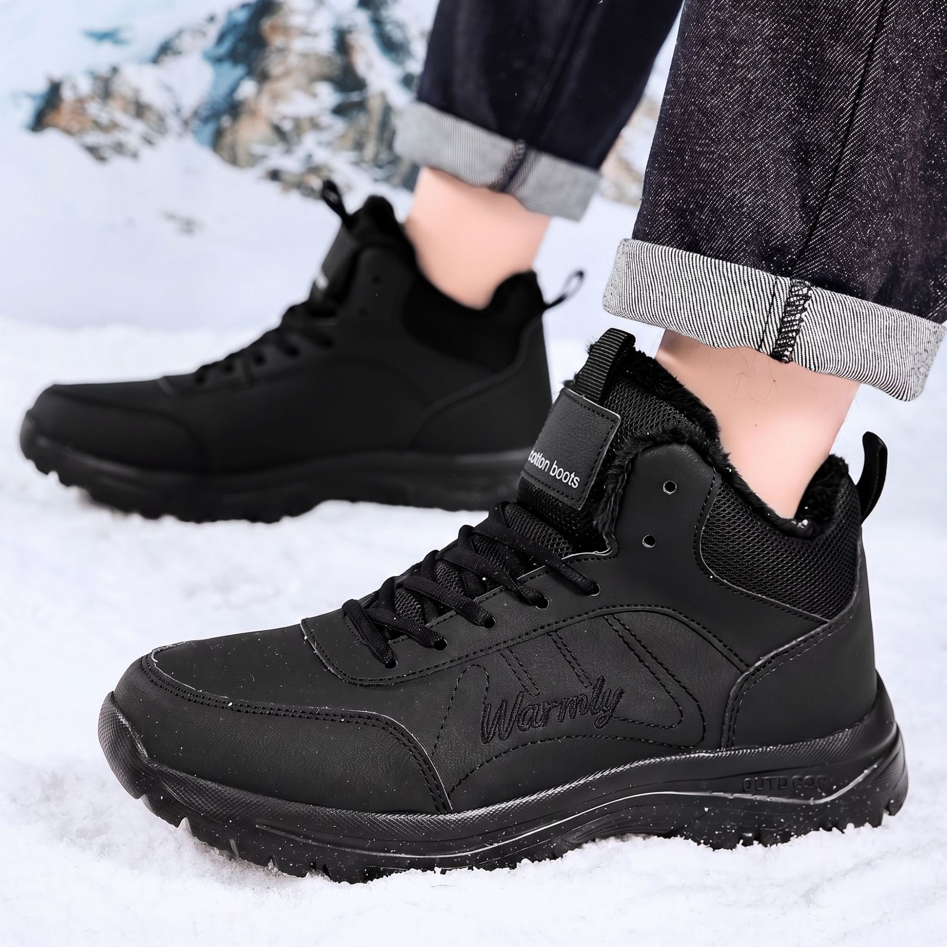 Men's Cotton Shoes with Thick  - Men'S Shoes Hoka Sale ulasan dan harga